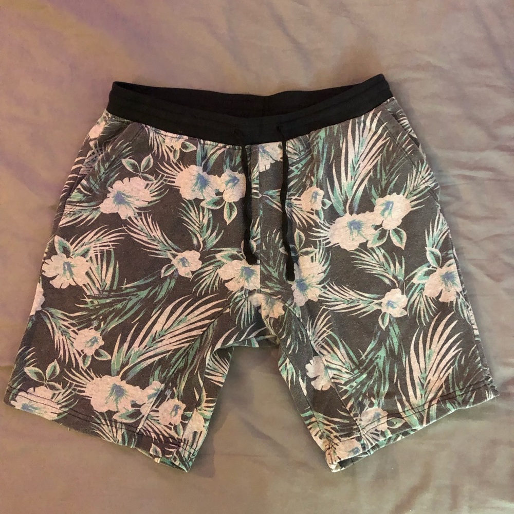 Floral Jersey Shorts